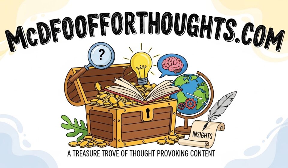 Mcdfoofforthoughts.com: A Treasure Trove of Thought Provoking Content