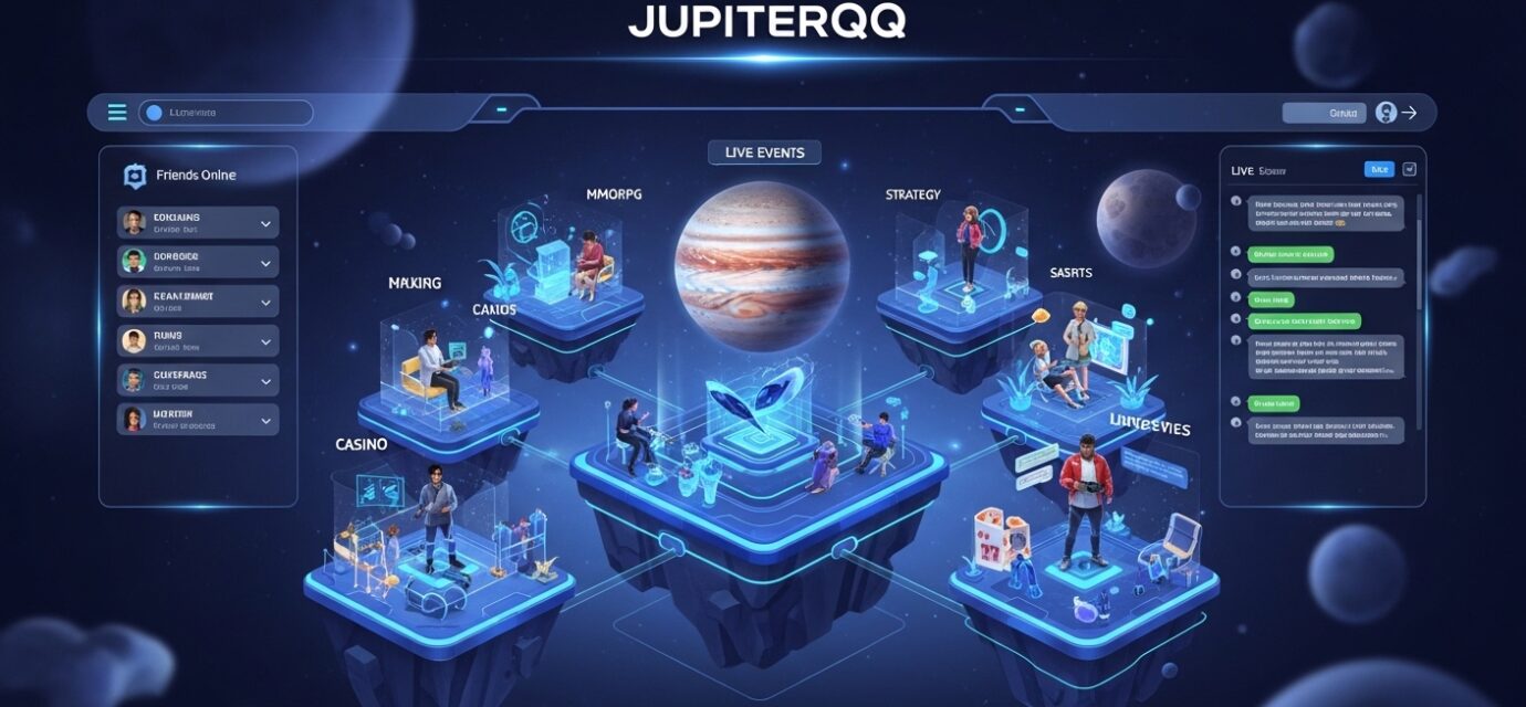 JupiterQQ: The Future of Online Gaming and Social Interaction