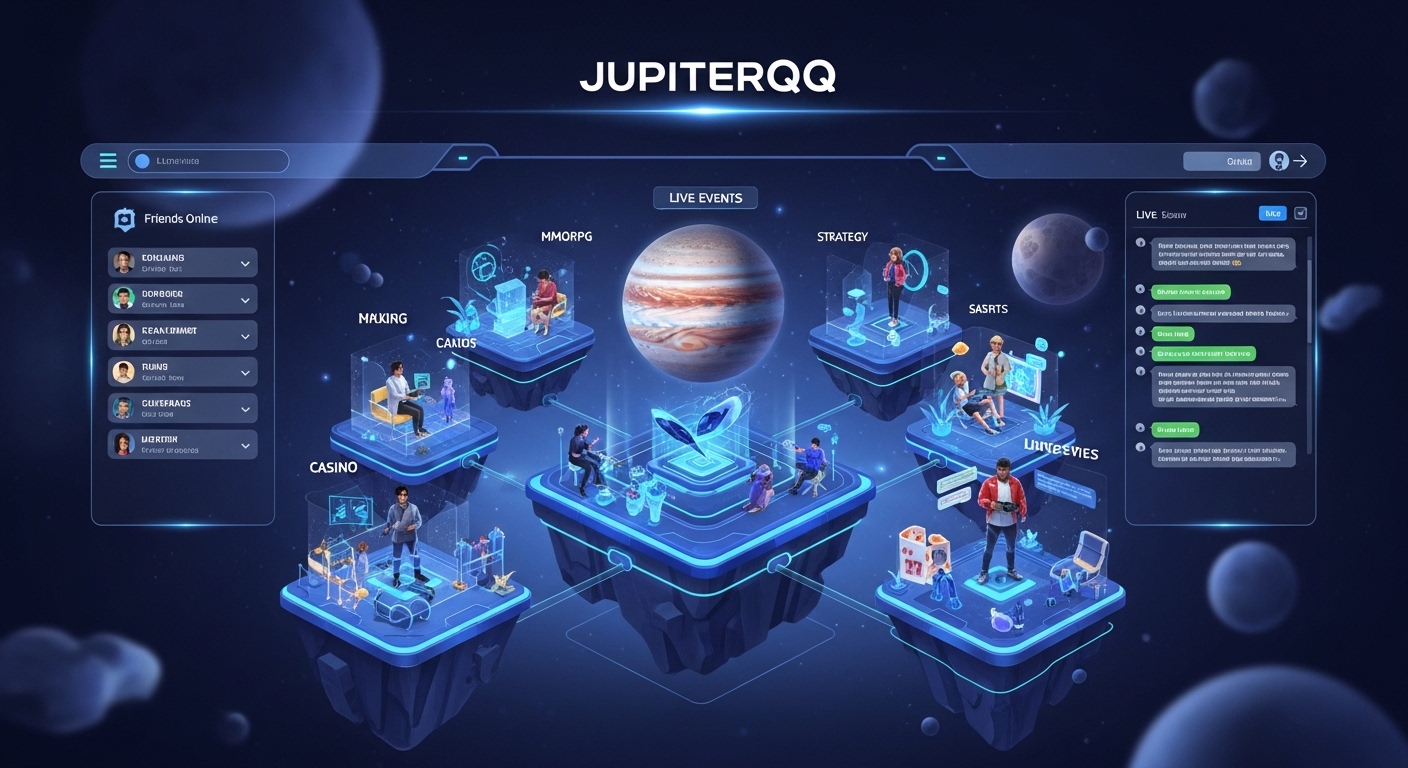 JupiterQQ: The Future of Online Gaming and Social Interaction