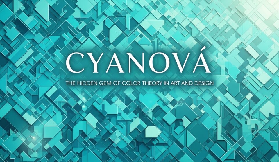 Cyanová: The Hidden Gem of Color Theory in Art and Design