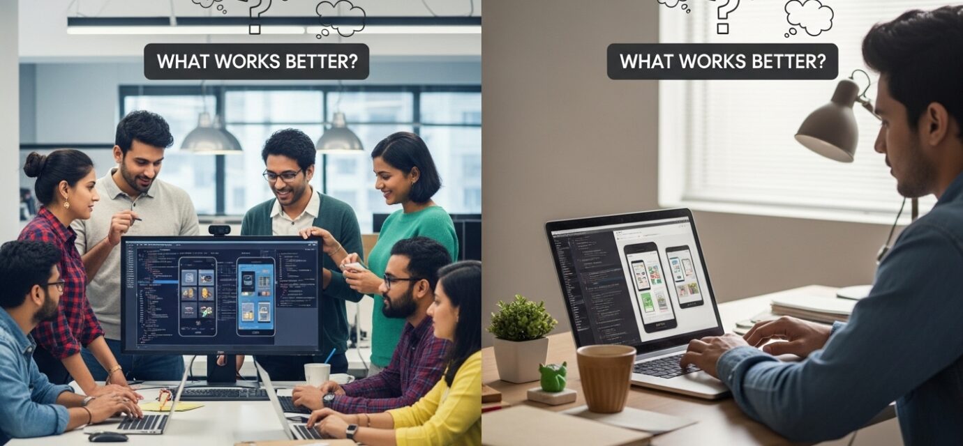 Android App Development Agency in India vs Freelancers