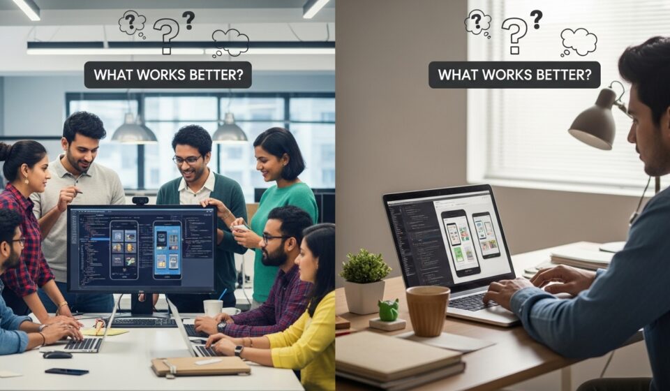 Android App Development Agency in India vs Freelancers