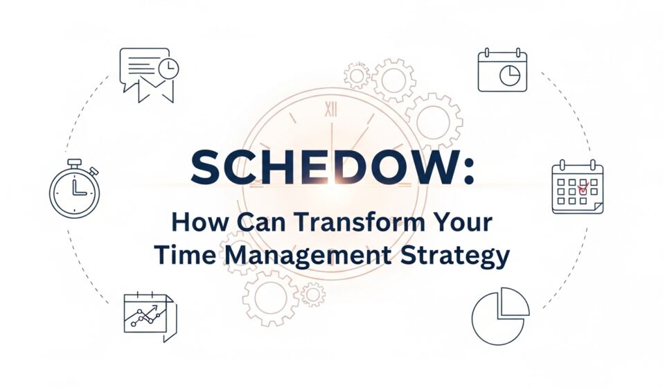 Schedow: How Can Transform Your Time Management Strategy