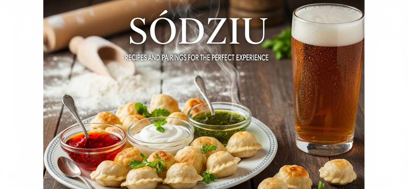 Sodziu: Recipes and Pairings for the Perfect Experience
