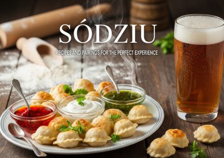 Sodziu: Recipes and Pairings for the Perfect Experience