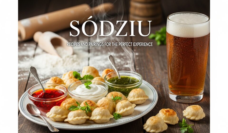 Sodziu: Recipes and Pairings for the Perfect Experience