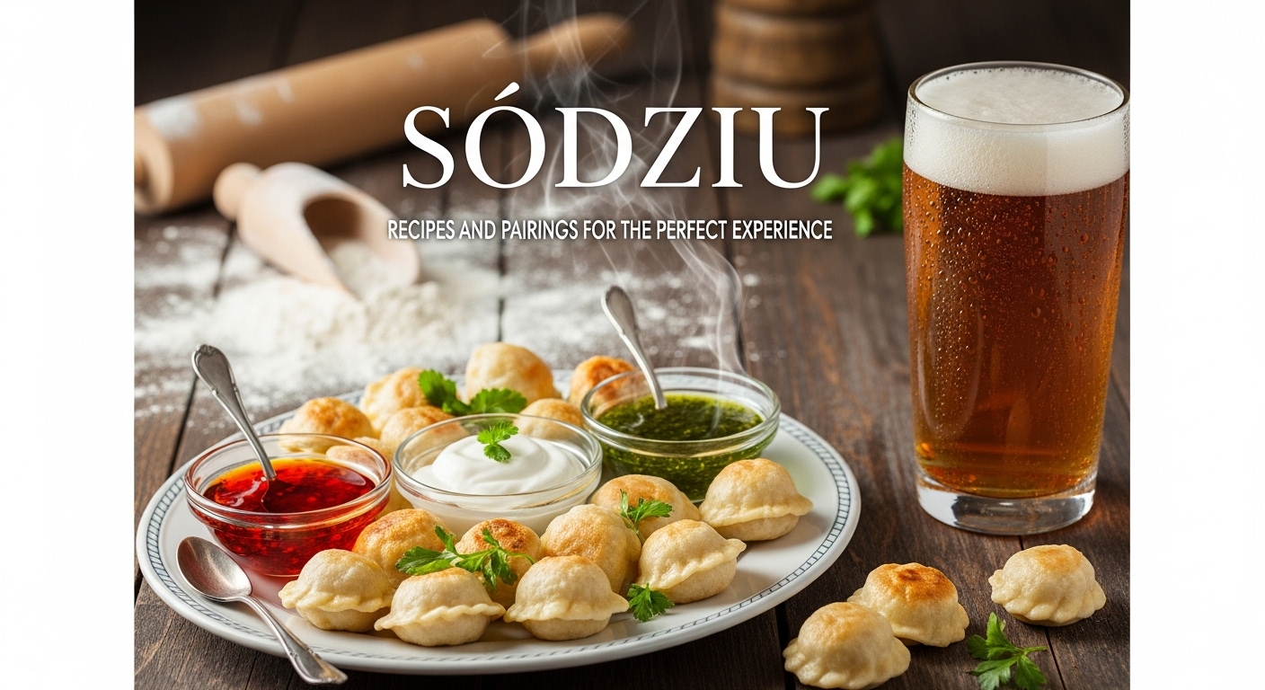Sodziu: Recipes and Pairings for the Perfect Experience