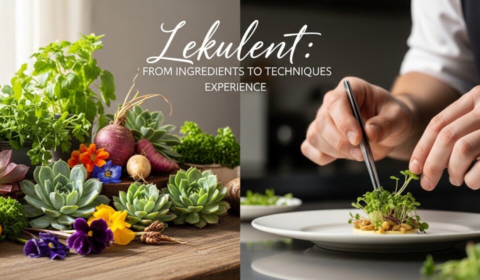 Lekulent: From Ingredients to Techniques Experience