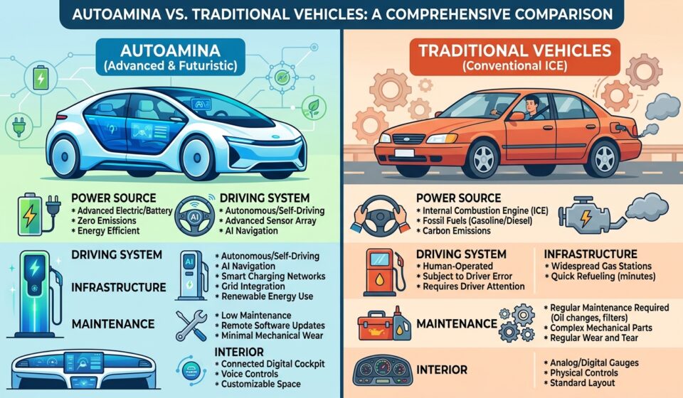 Autoamina vs Traditional Vehicles: A Comprehensive Comparison
