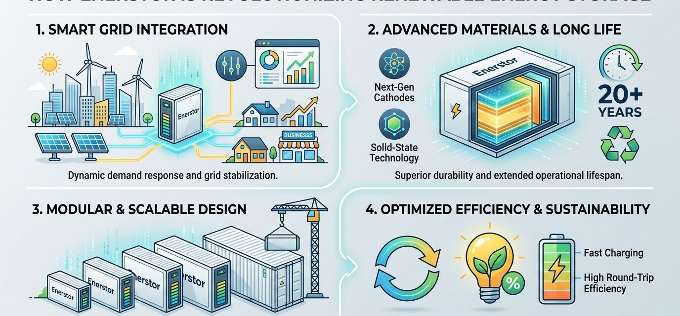 How Enerstor is Revolutionizing Renewable Energy Storage