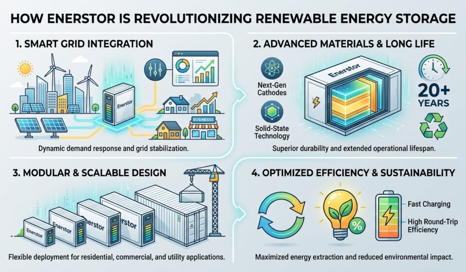 How Enerstor is Revolutionizing Renewable Energy Storage
