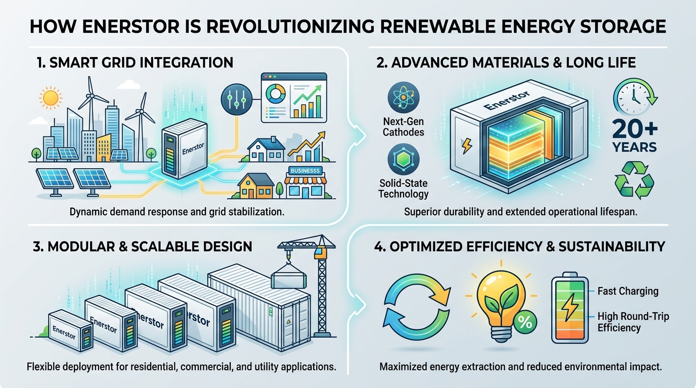 How Enerstor is Revolutionizing Renewable Energy Storage