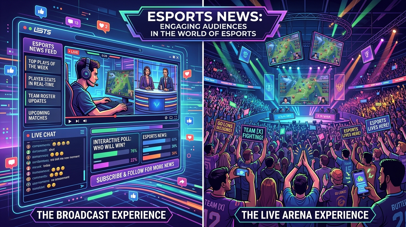 Esports news dualmedia: Engaging Audiences in the World of Esports