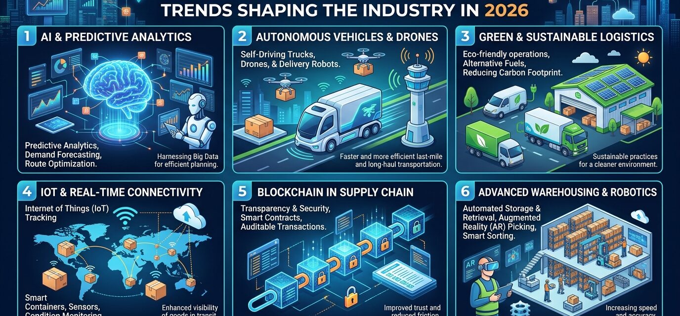 The Future of logisths: Trends Shaping the Industry in 2026