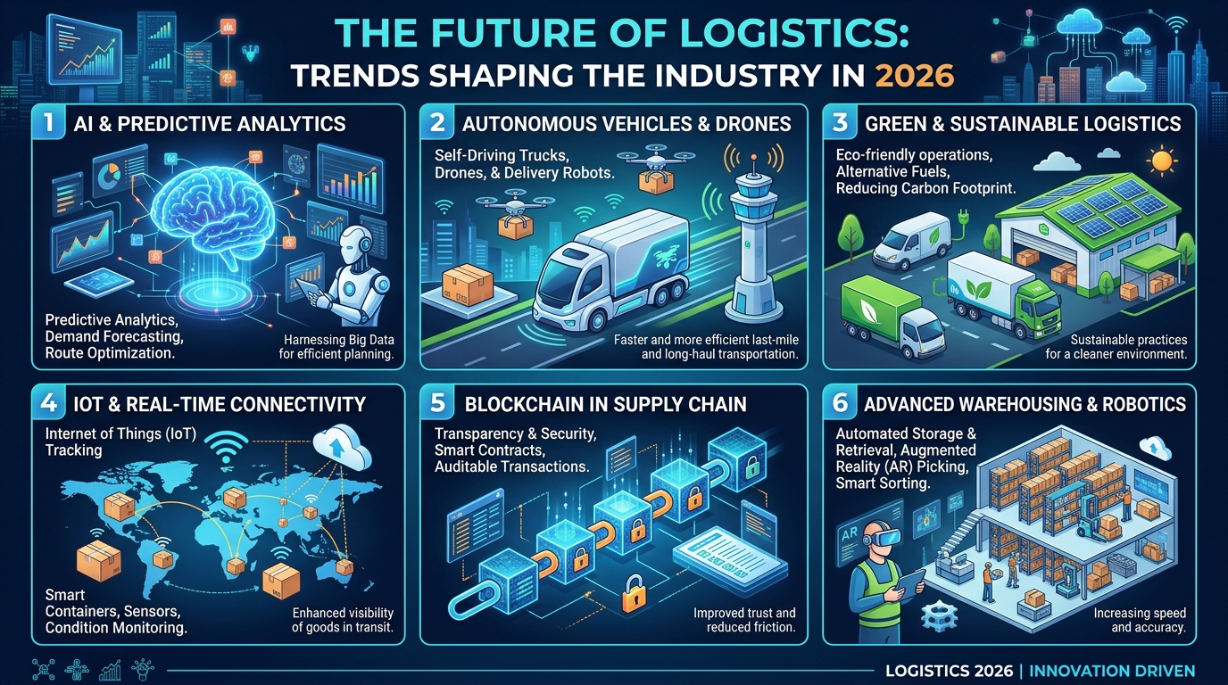 The Future of logisths: Trends Shaping the Industry in 2026