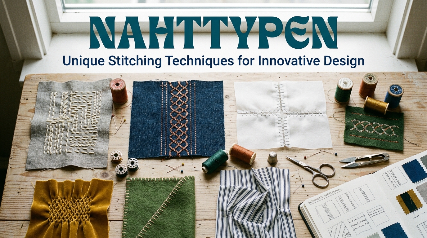 Nahttypen: Unique Stitching Techniques for Innovative Design
