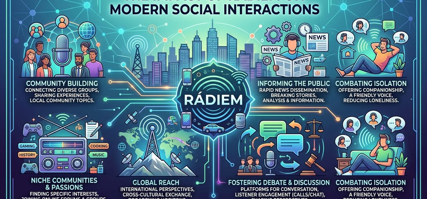 The Impact of Rádiem on Modern Social Interactions