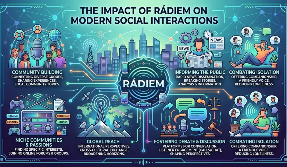 The Impact of Rádiem on Modern Social Interactions