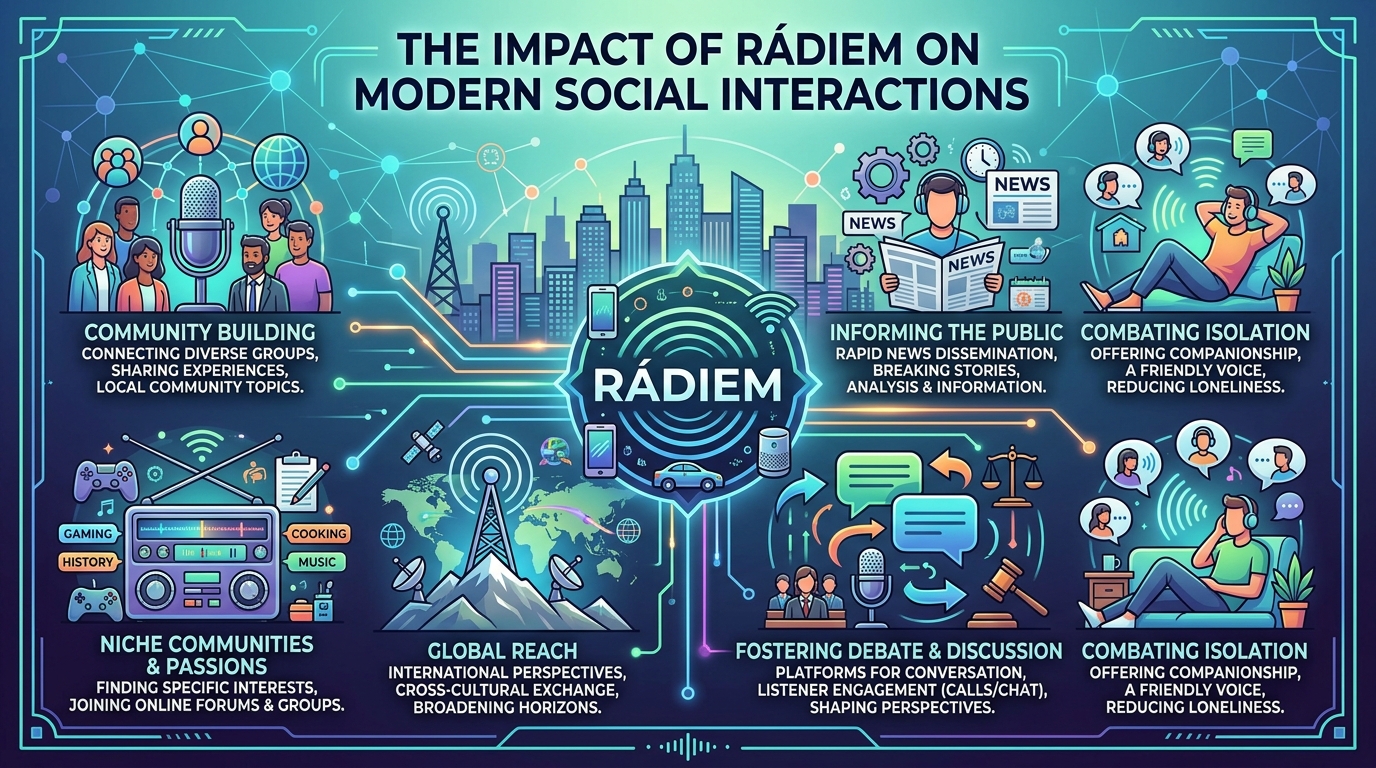 The Impact of Rádiem on Modern Social Interactions