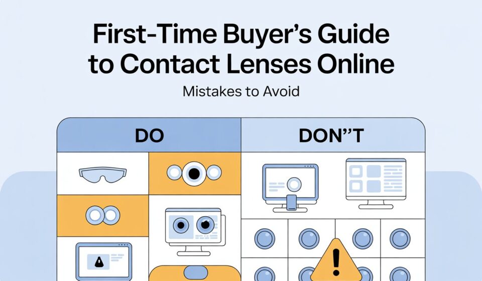 First-Time Buyer’s Guide to Contact Lenses Online: Mistakes to Avoid