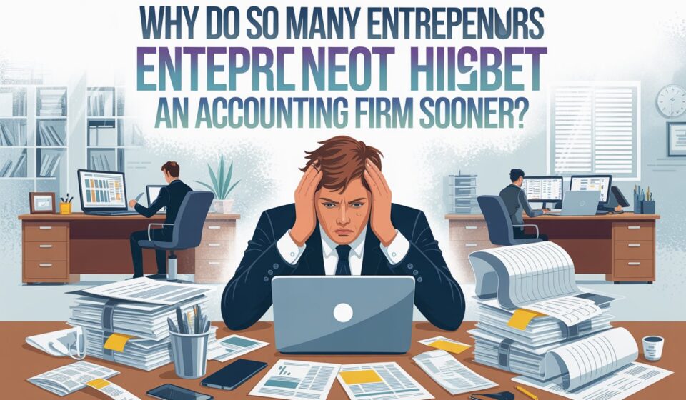 Why Entrepreneurs Regret Not Hiring an Accounting Firm Sooner