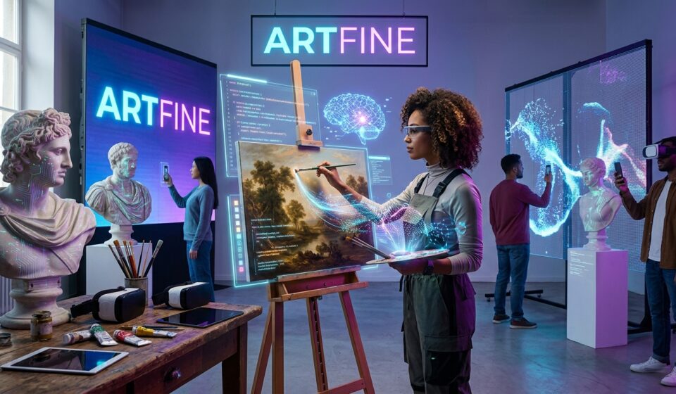 Artfine: The Intersection of Technology and Traditional Art