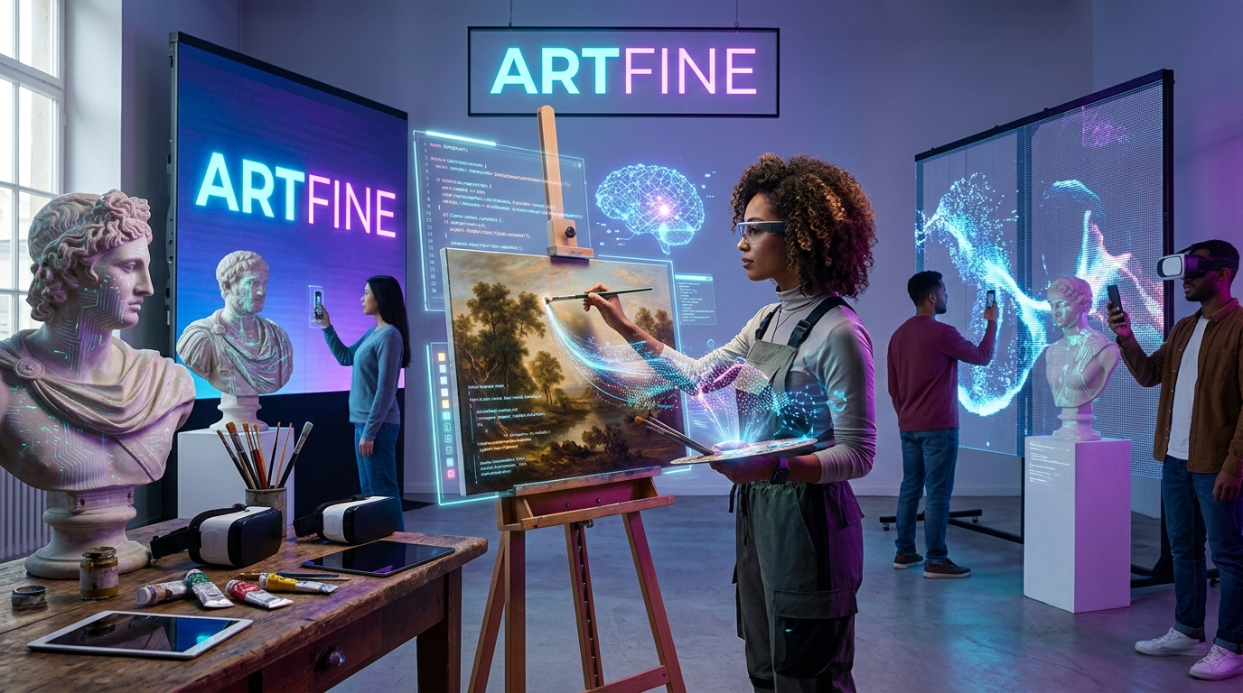 Artfine: The Intersection of Technology and Traditional Art