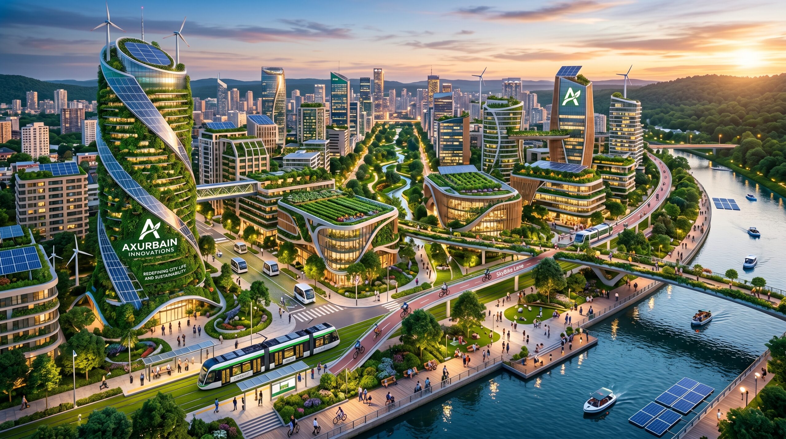 Axurbain Innovations: Redefining City Life and Sustainability