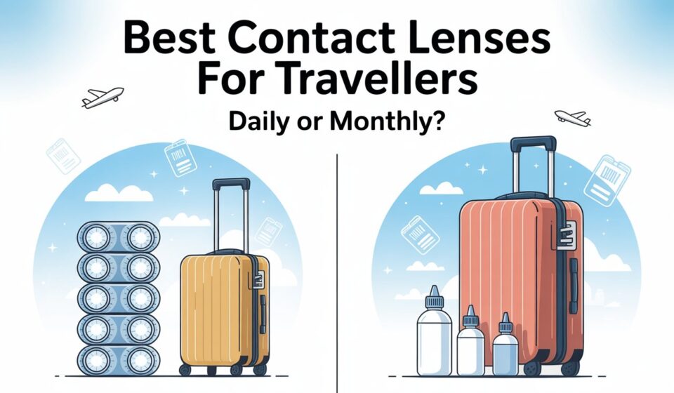 Best Contact Lenses for Travellers: Daily or Monthly?