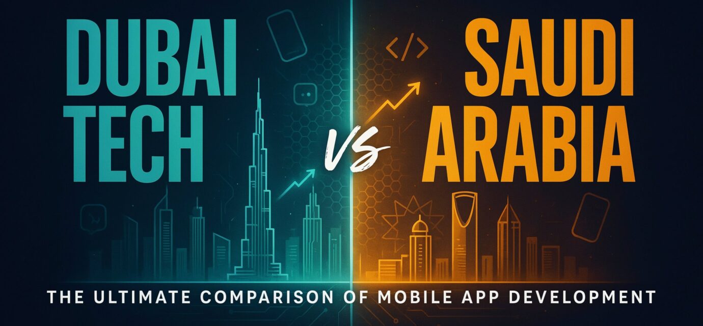 Dubai vs Saudi Arabia: The Ultimate Comparison of Mobile App Development Growth, Innovation, and Investment Trends in the Gulf
