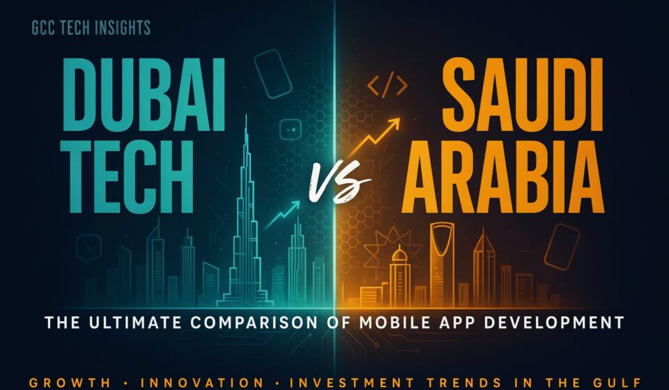 Dubai vs Saudi Arabia: The Ultimate Comparison of Mobile App Development Growth, Innovation, and Investment Trends in the Gulf