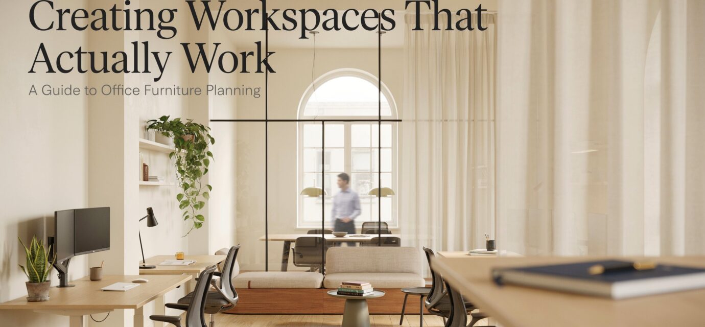 Creating Workspaces That Actually Work: A Guide to Office Furniture Planning