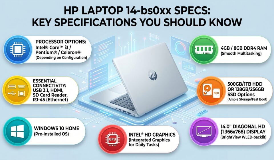 hp laptop 14-bs0xx specs: Key Specifications You Should Know