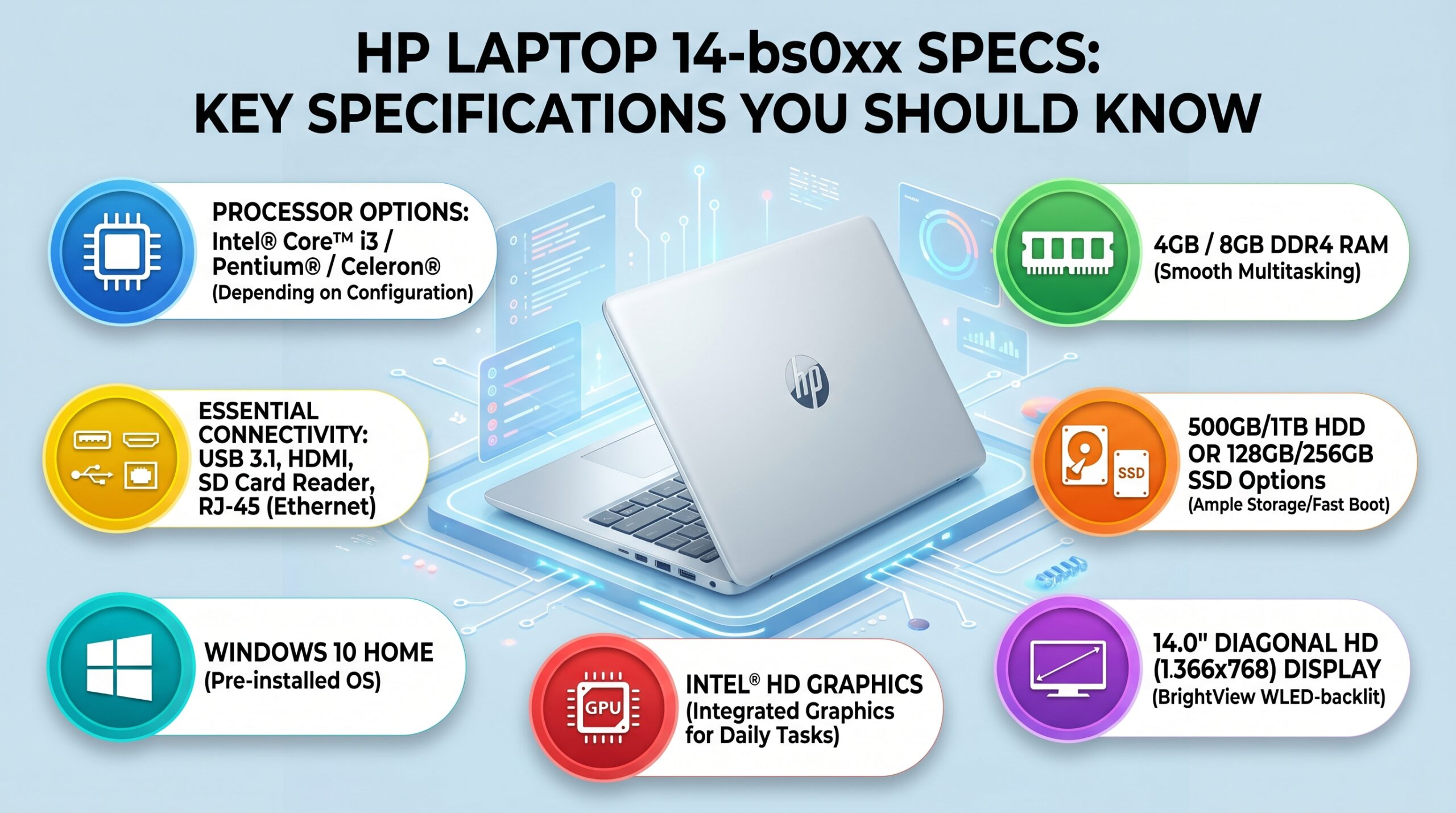 hp laptop 14-bs0xx specs: Key Specifications You Should Know